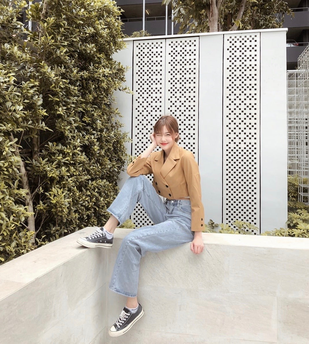 CARA CROP BLAZER
