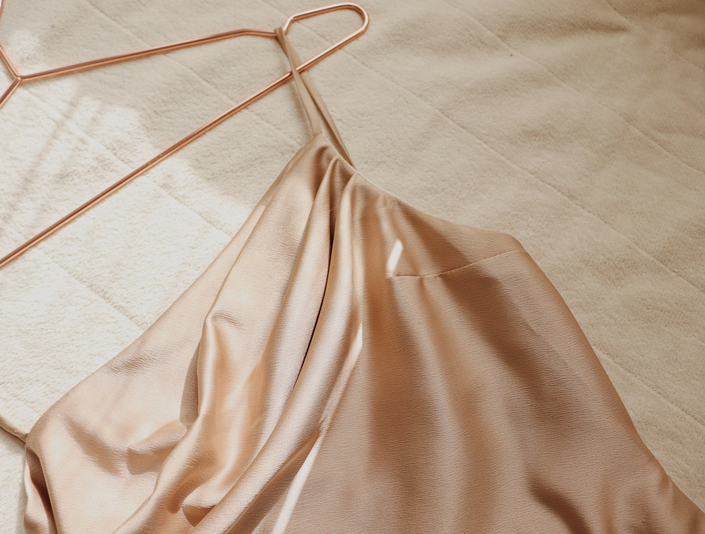 SATIN DRESS ( ALISA )